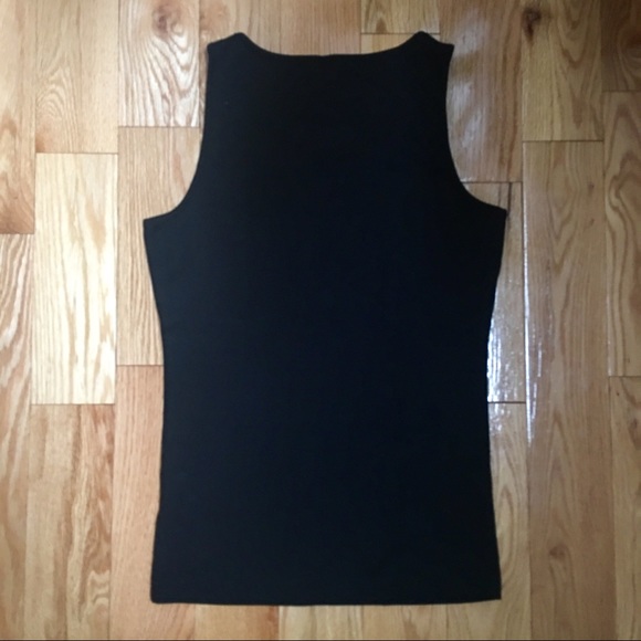 Esprit Black tank top with button embellishment - Picture 5 of 8